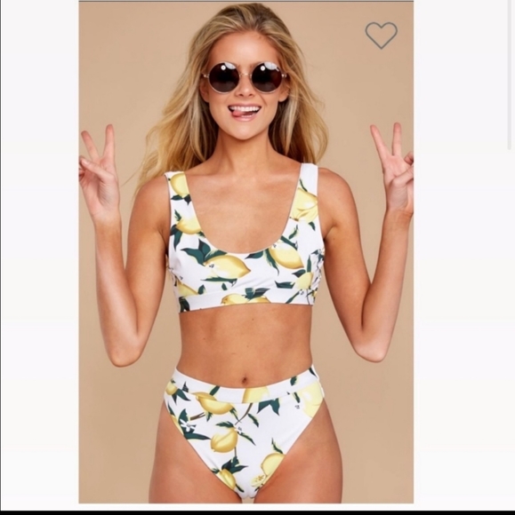 dippin daisy Other - Dippin Daisy | Lemon Highwaist Bikini